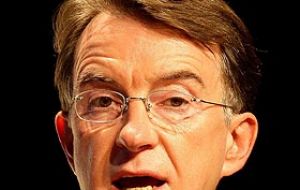 Secretary Lord Mandelson
